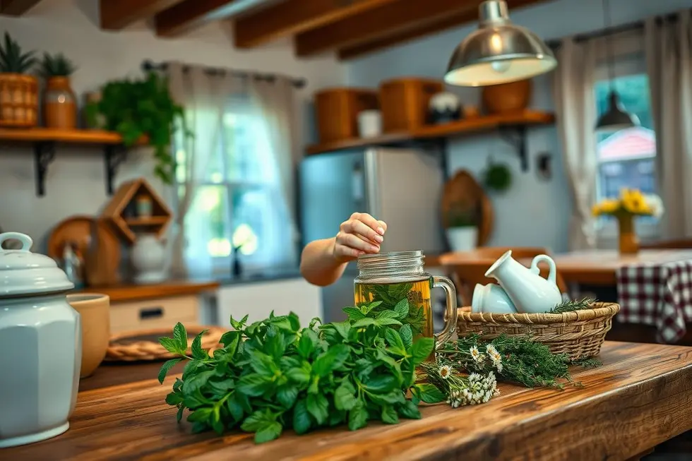Remédios Naturais: Preparando e Usando Suas Plantas Medicinais