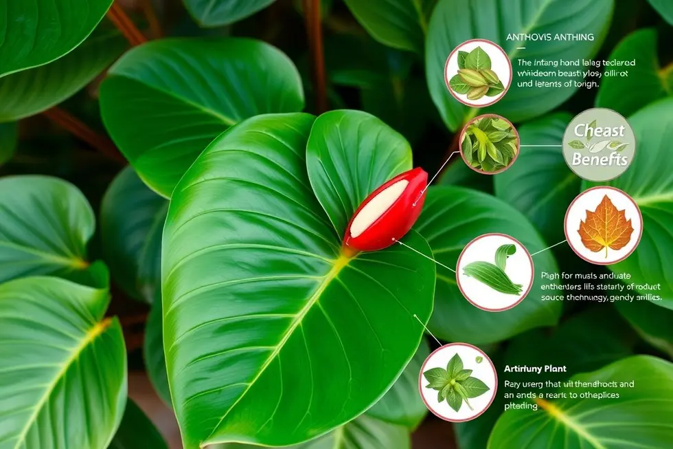 Propriedades Medicinais do Antúrio: Mais que Beleza