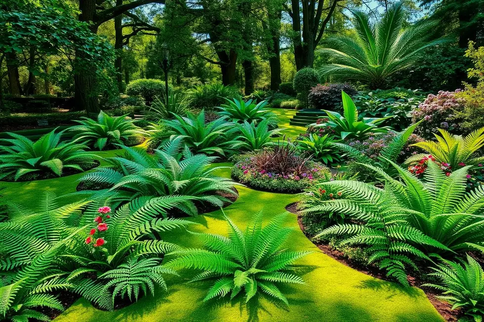 A versatilidade das samambaias em paisagismo