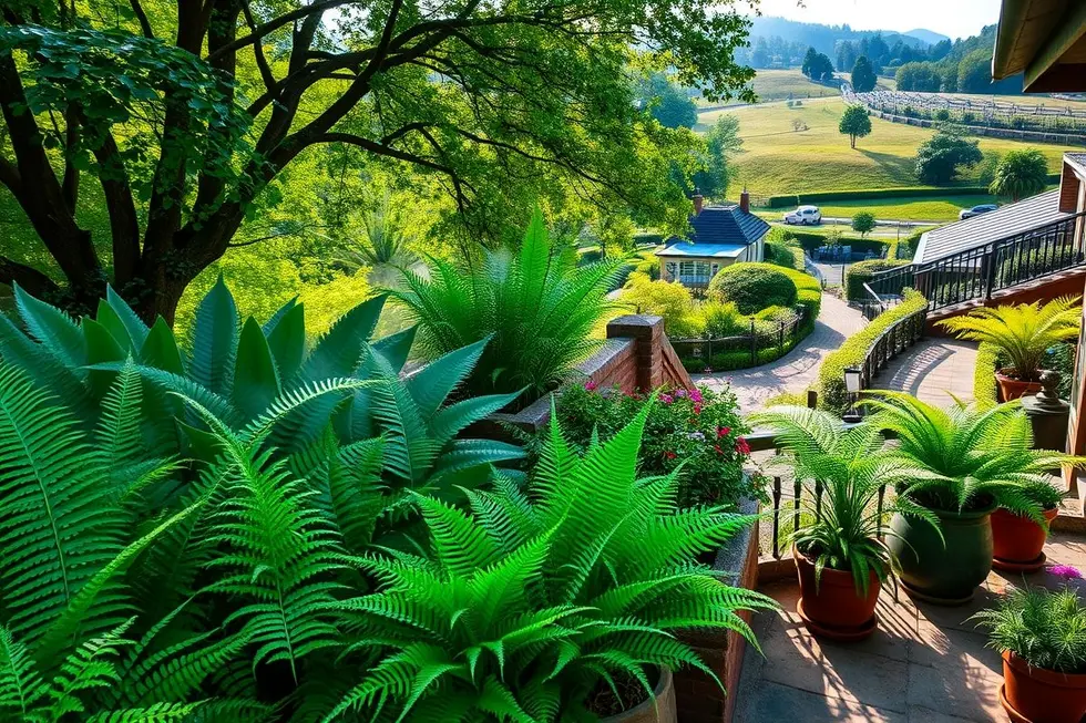 Paisagismo com samambaias em diferentes ambientes