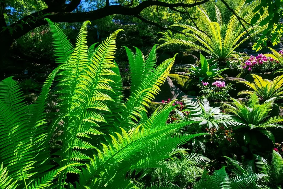 A beleza das samambaias no paisagismo