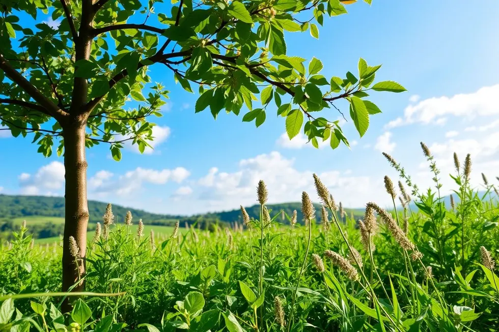 Cenário natural inspirador para saúde e bem-estar