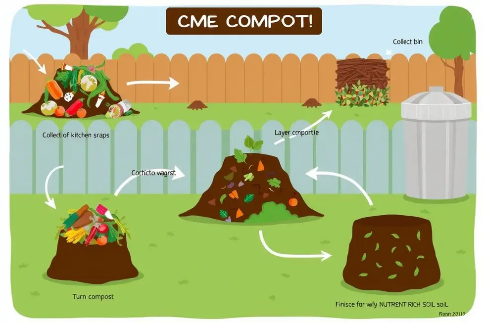 Passo a Passo: Como Fazer Compostagem em Casa