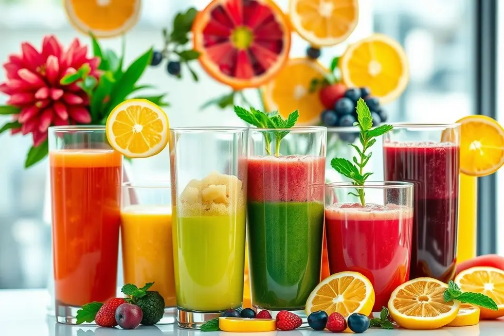 Receitas de sucos energizantes