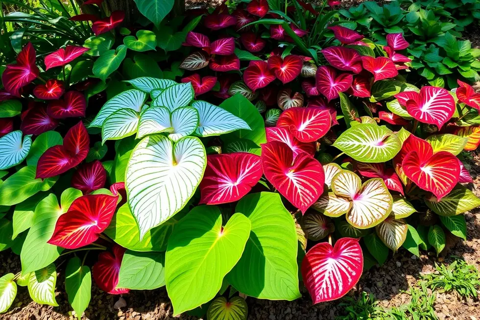 Características do Caladium: Tipos e Variedades