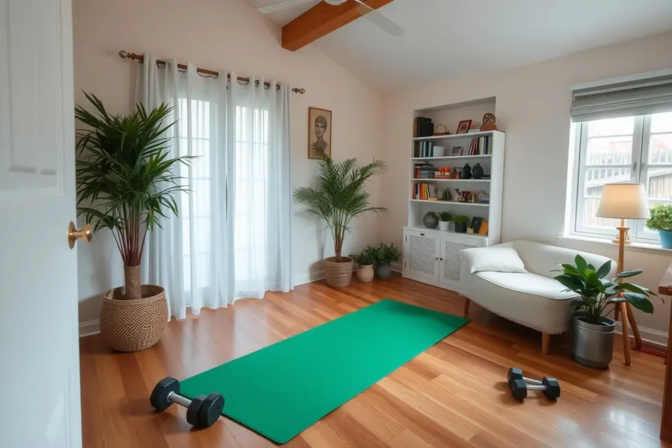 O poder dos exercícios em casa