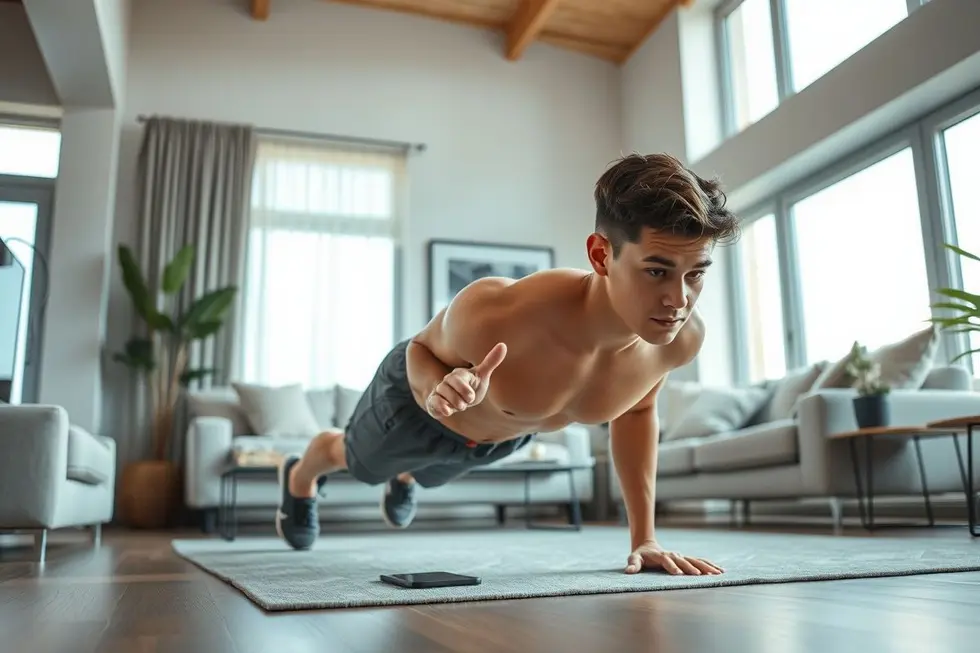 A Importância do Treino de Peito em Casa