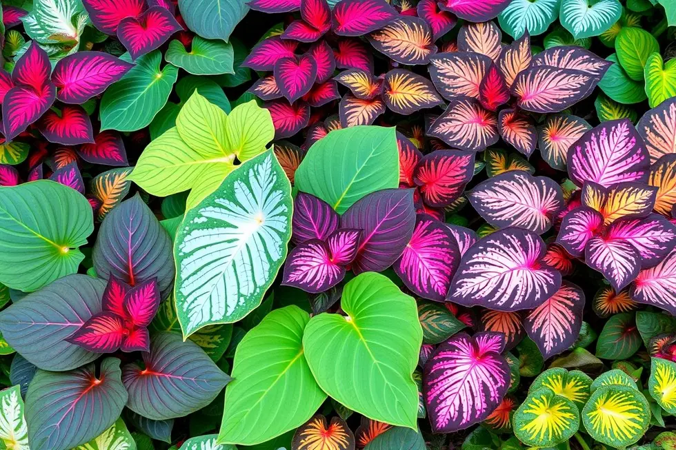 A Beleza Inconfundível do Caladium