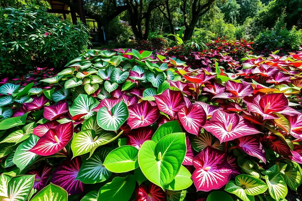 A Beleza Natural do Caladium: Uma Introdução às Variedades