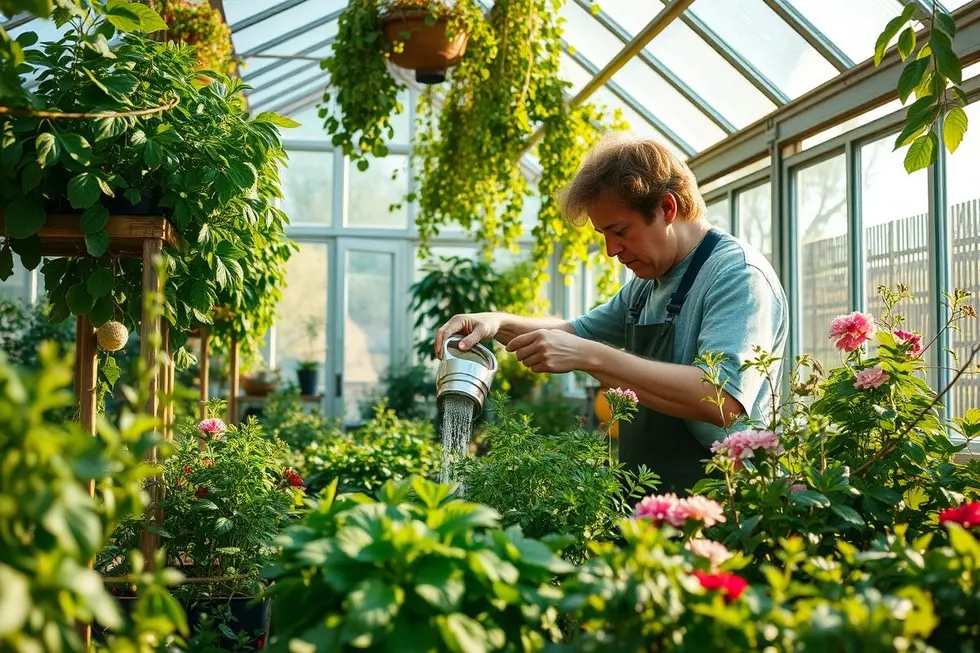 Cuidados e Manutenção das Plantas Medicinais na Estufa