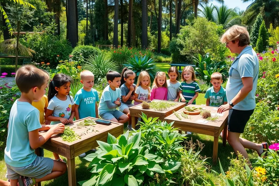 Atividades ao Ar Livre com Plantas Medicinais