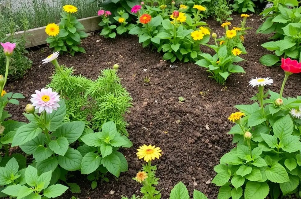 Colhendo os benefícios da compostagem em seu jardim
