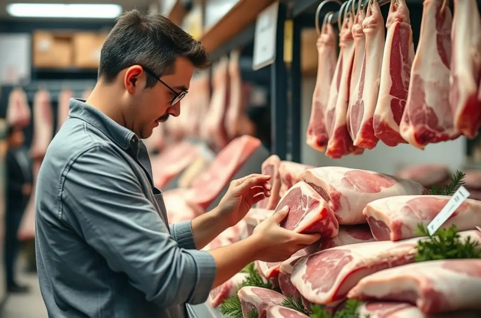 Como escolher a carne de porco saudável