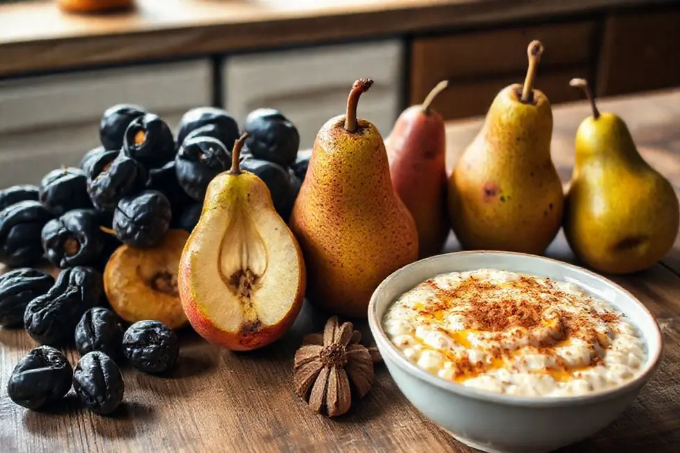 5 laxantes naturais para ajudar seu filho