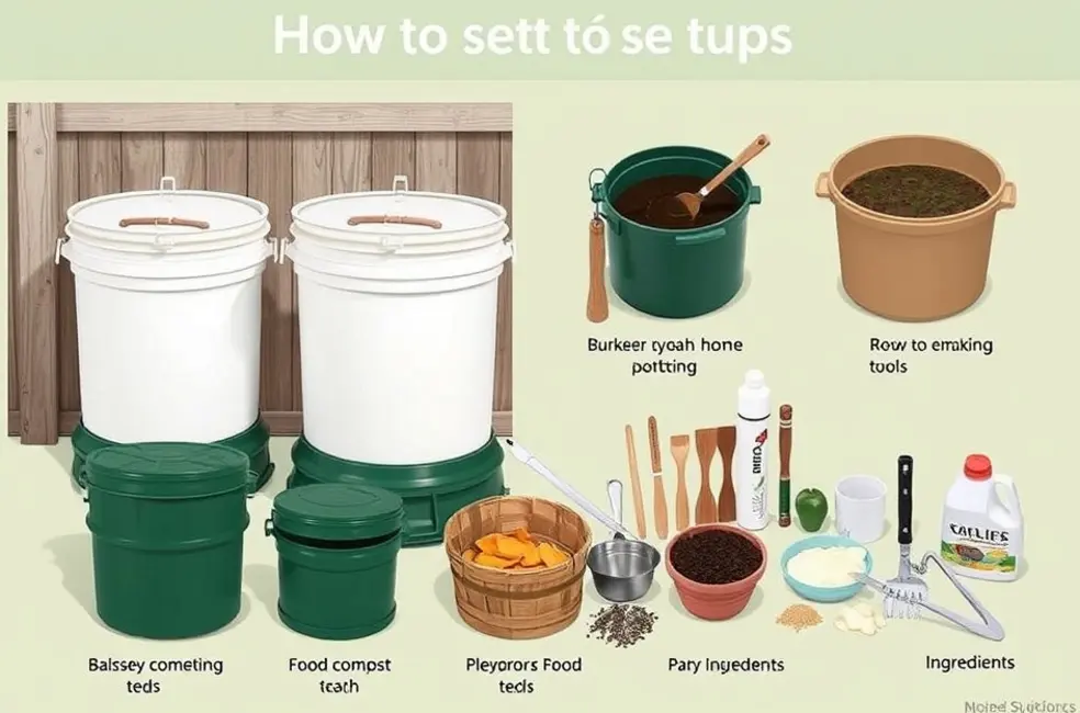 Como montar seu sistema de compostagem em casa