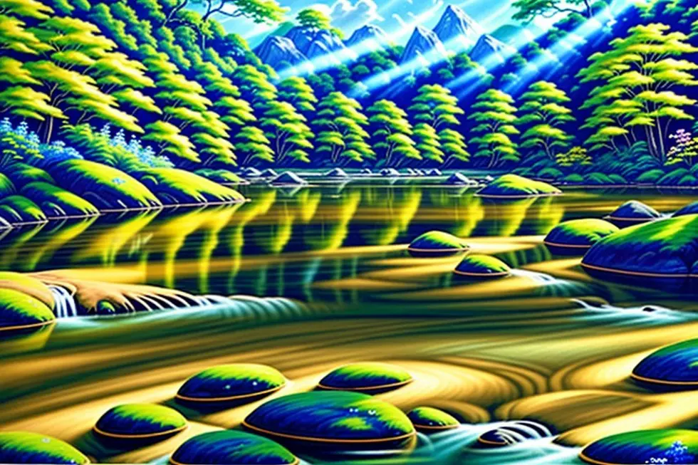 Cenário natural simbolizando equilíbrio e bem-estar emocional