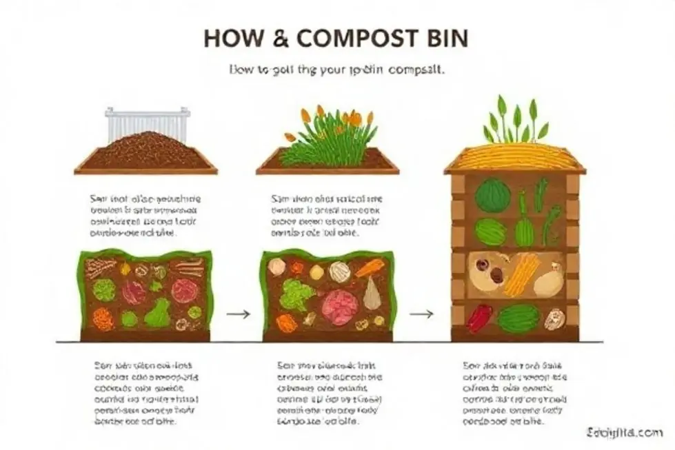 Passo a Passo: Como Iniciar Sua Compostagem em Casa